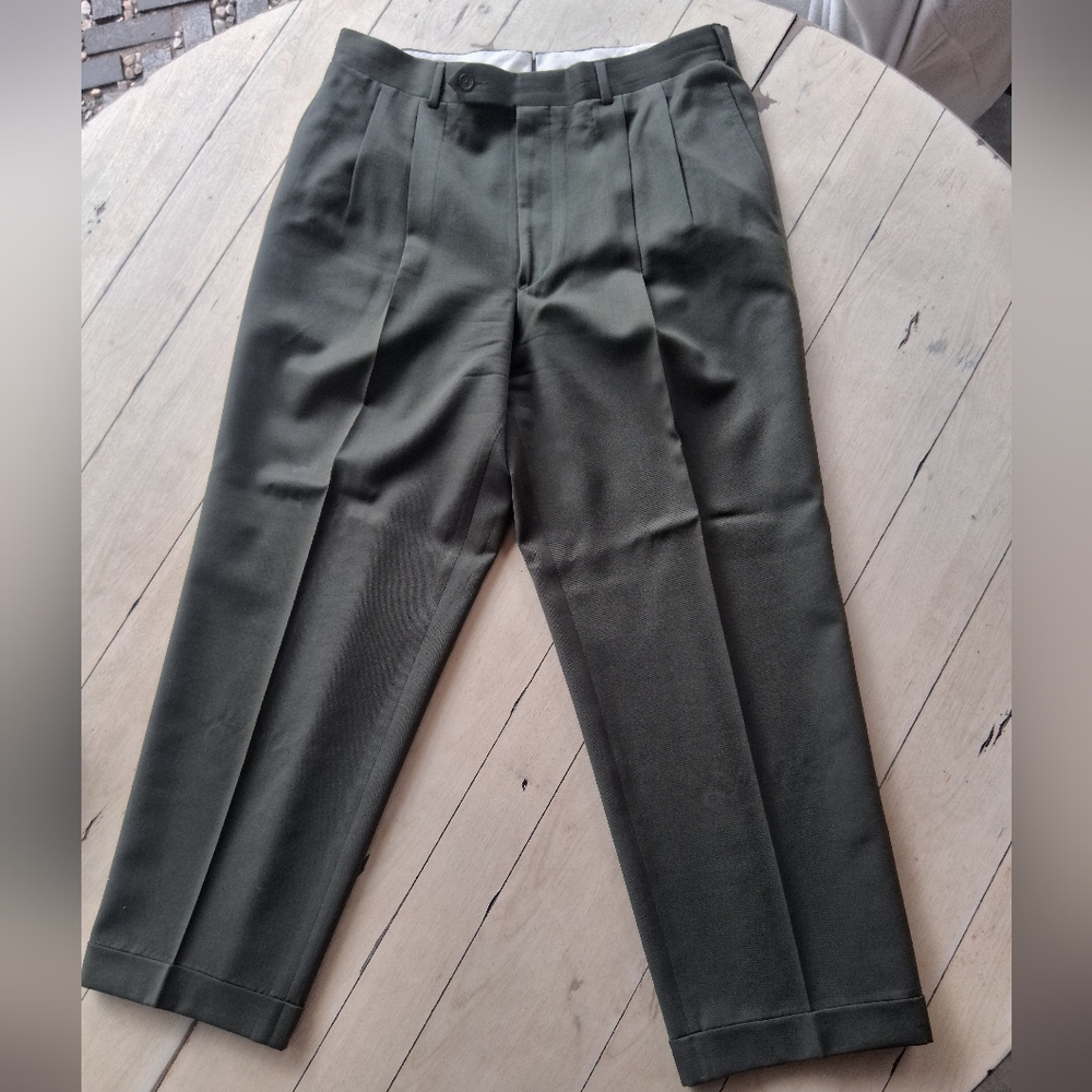 Nordstrom Olive Green Dress Pants
